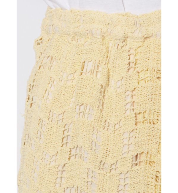 Ungrid「スリットレーススカート」|スカート|