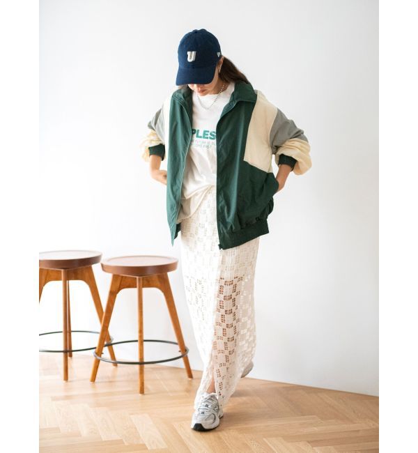 Ungrid「スリットレーススカート」|スカート|