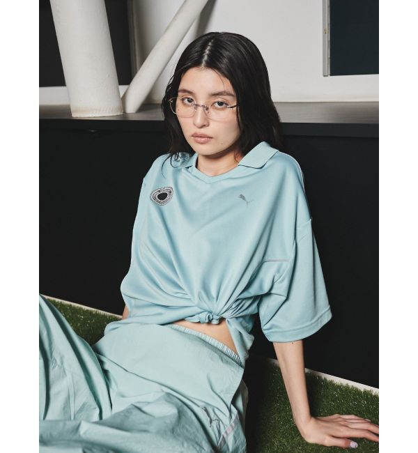 Ungrid「PUMA UNGRID FOOTBALL SHIRTS」|シャツ・ブラウス|ブルー