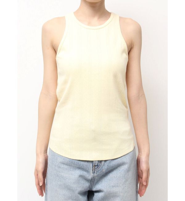 Ungrid「針抜きアメスリタンクトップ」|タンクトップ|