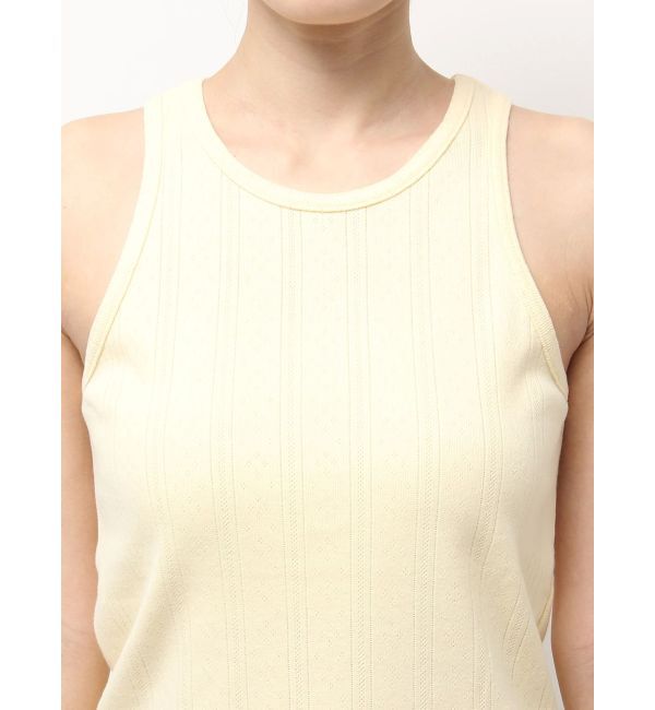 Ungrid「針抜きアメスリタンクトップ」|タンクトップ|