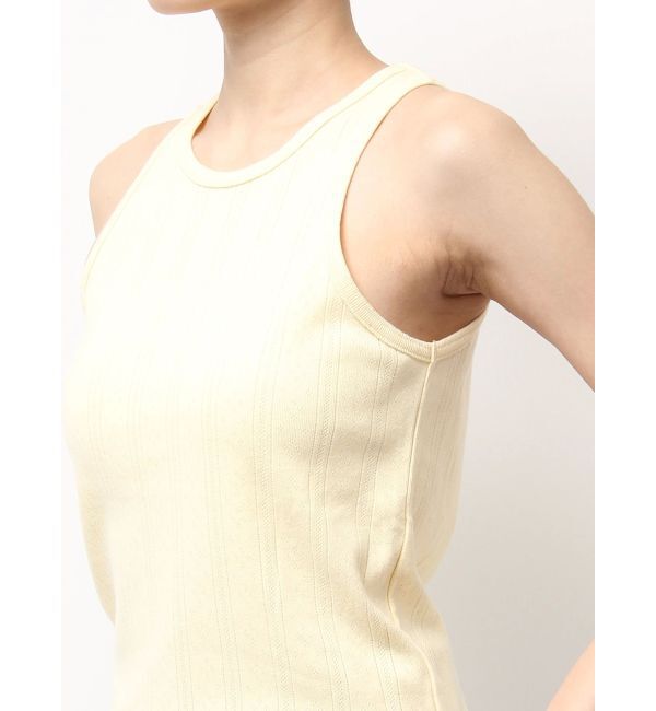 Ungrid「針抜きアメスリタンクトップ」|タンクトップ|