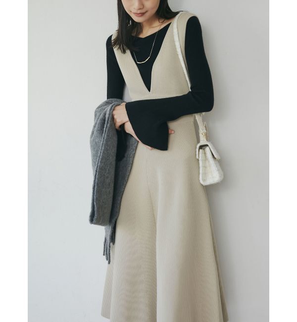 LAGUNAMOON「ウール混ブークレーヤーンストール」|ストール|