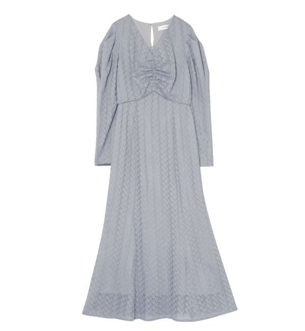 LAGUNAMOON「バルファスレースワンピース」|ワンピース|アイスブルー