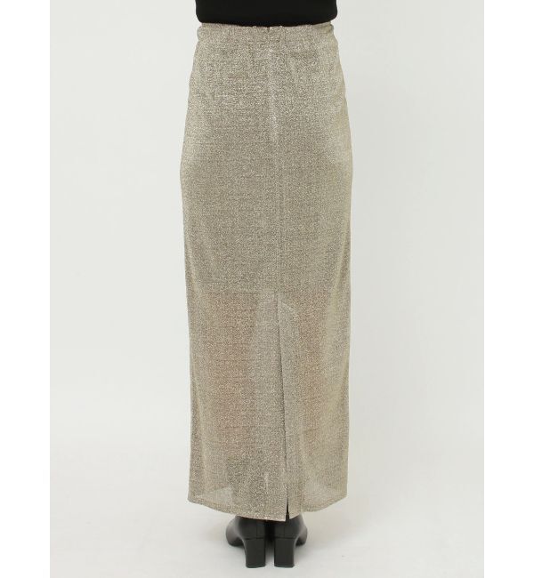 LAGUNAMOON「ラメカットソーナロースカート」|スカート|