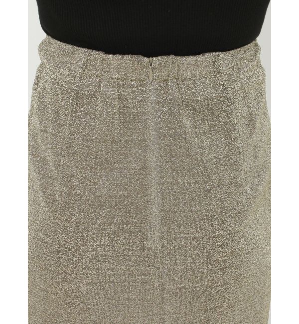 LAGUNAMOON「ラメカットソーナロースカート」|スカート|