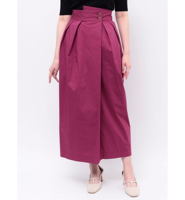 LAGUNAMOON「ラップデザインタックスカート」|タイト|