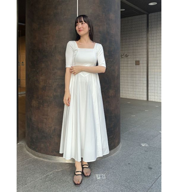 LAGUNAMOON「【柳橋唯コラボ】2WAYドッキングワンピース」|ワンピース|