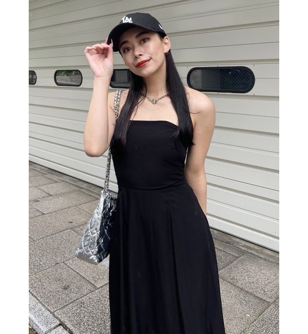 EVRIS「フリルショルダー3WAYロングワンピ－ス」|ワンピース|