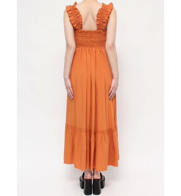 EVRIS「フリルショルダー3WAYロングワンピ－ス」|ワンピース|