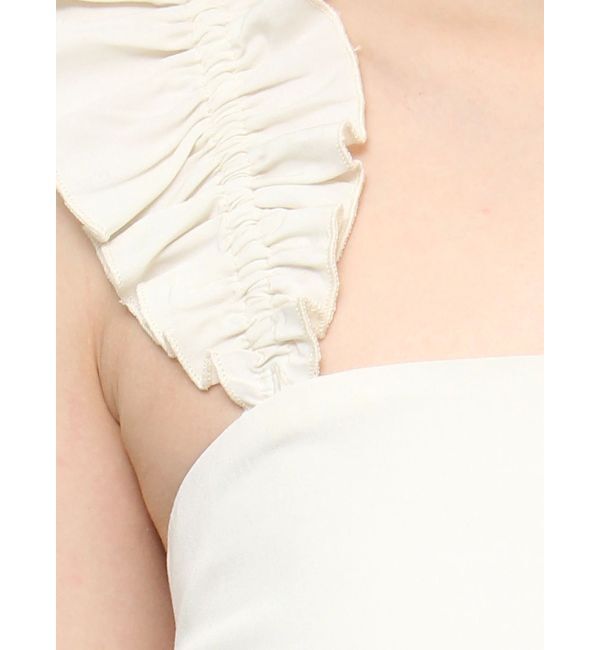 EVRIS「フリルショルダー3WAYロングワンピ－ス」|ワンピース|