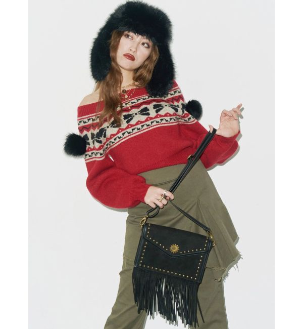 EVRIS「フェイクファーフライトキャップ」|キャップ・キャスケット|