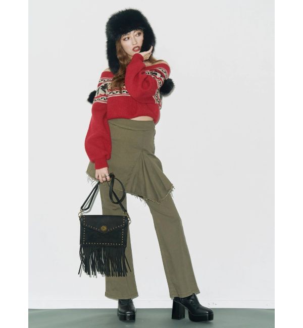 EVRIS「フェイクファーフライトキャップ」|キャップ・キャスケット|