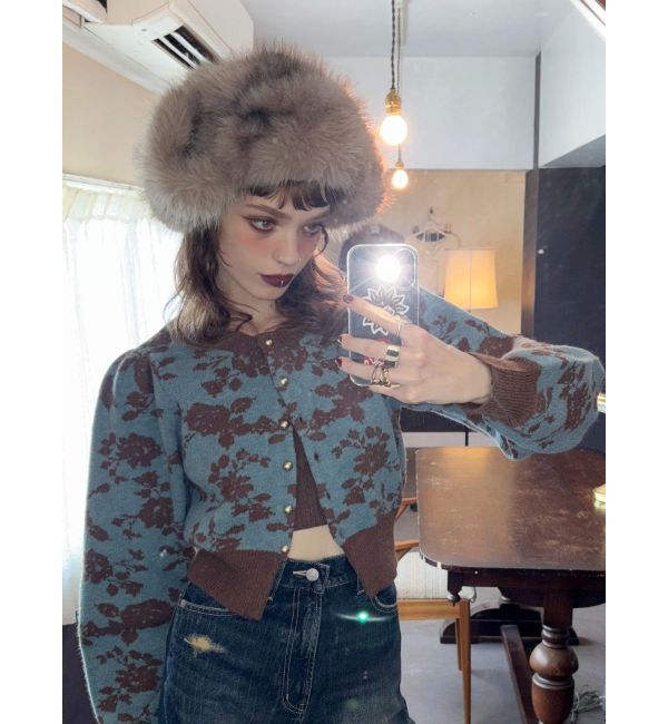 EVRIS「フェイクファーフライトキャップ」|キャップ・キャスケット|