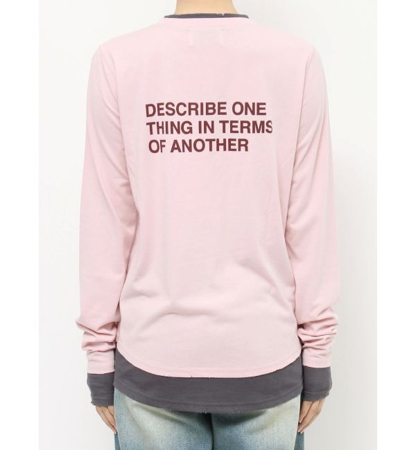 jouetie「グランジカラーレイヤードロンT」|Tシャツ・カットソー|