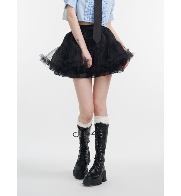 jouetie「ボリュームチュチュスカート」|スカート|ブラック