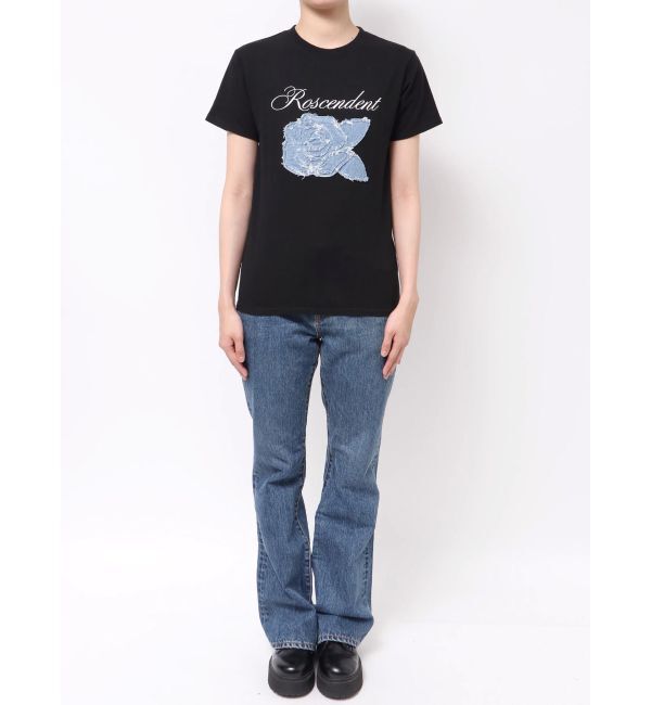 jouetie「ローズドッキングTシャツ」|Tシャツ・カットソー|