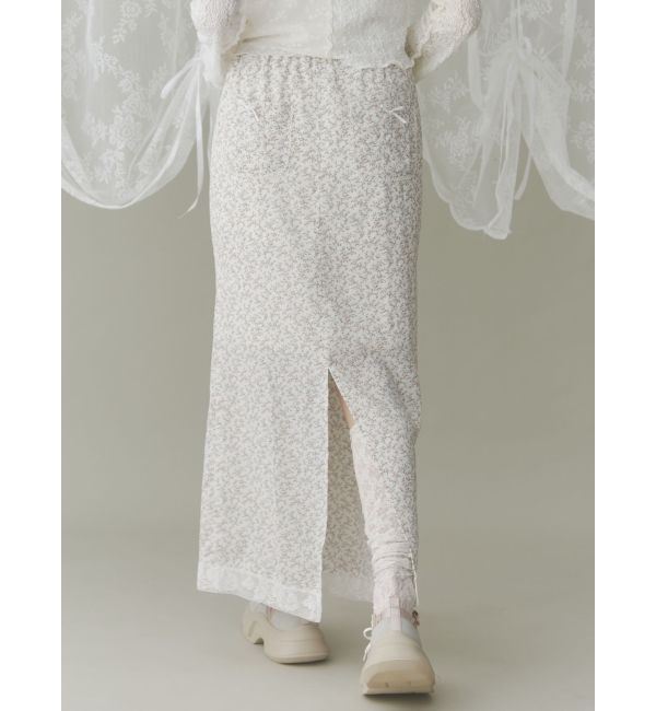 merry jenny「girlhoodレースコンビスカート」|スカート|