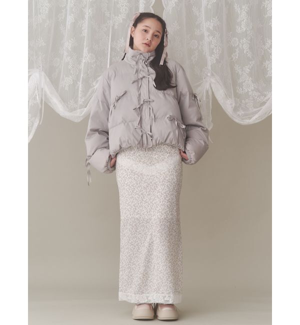 merry jenny「girlhoodレースコンビスカート」|スカート|