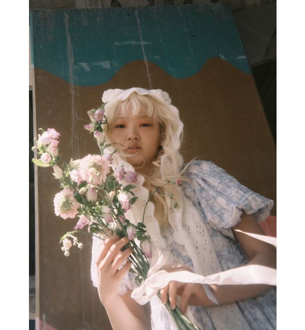 merry jenny「お花咲いたバラクラバマフラー」|マフラー|