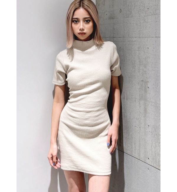 GYDA「バックリボンテレコミニワンピース」|ワンピース|