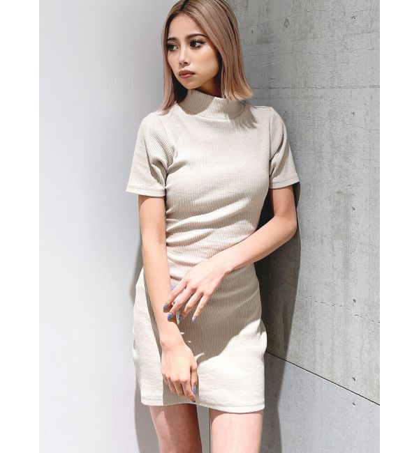 GYDA「バックリボンテレコミニワンピース」|ワンピース|