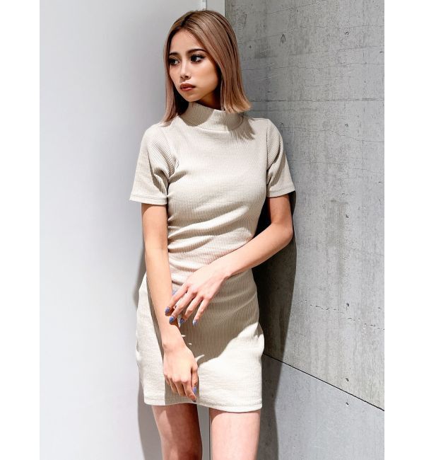 GYDA「バックリボンテレコミニワンピース」|ワンピース|