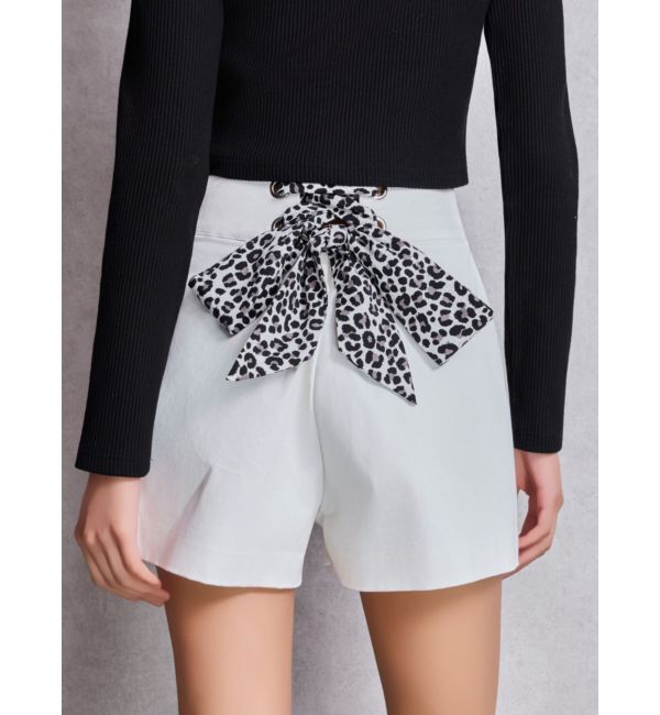 GYDA「BACK LACE UPショートパンツ」|その他|