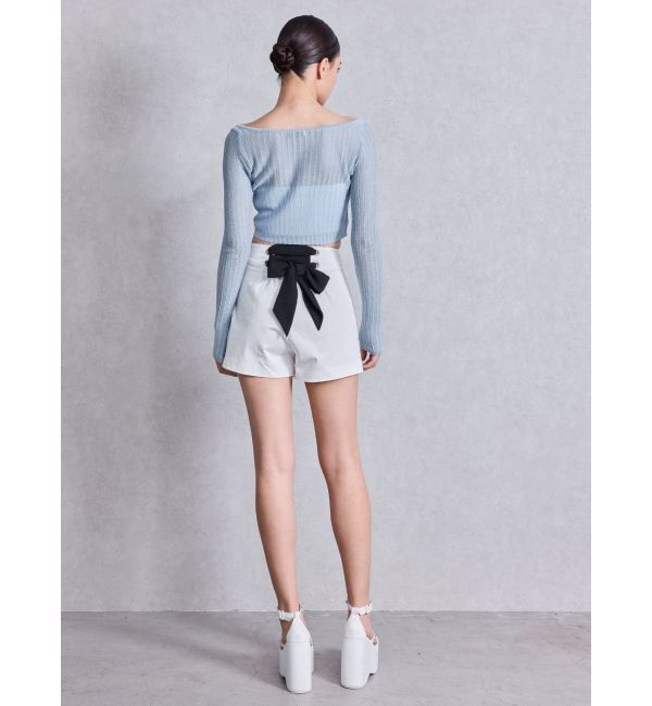 GYDA「BACK LACE UPショートパンツ」|その他|