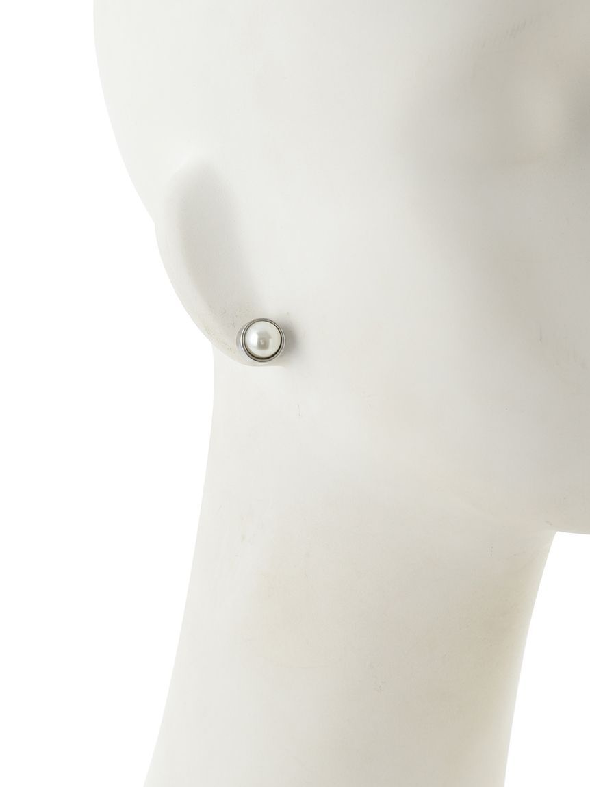 Mila Owen「メタルパールピアス」|ピアス|