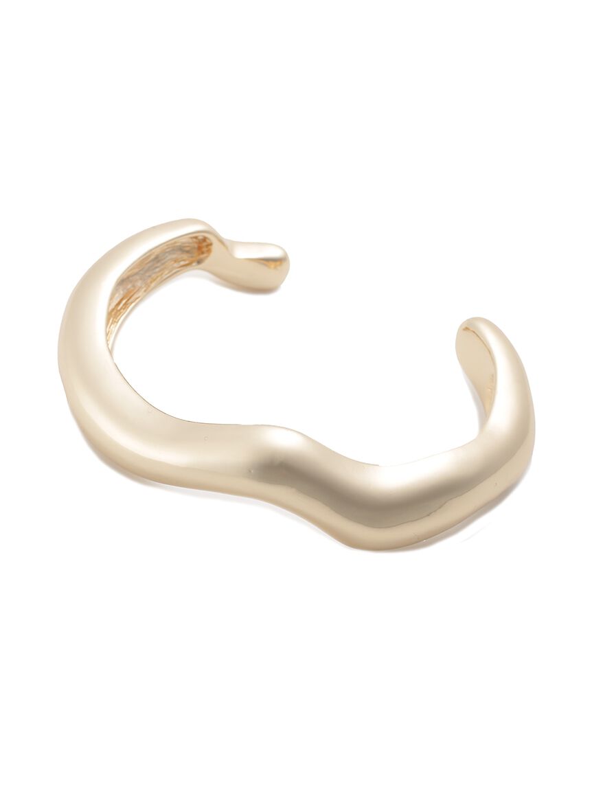 emmi atelier「【emmi atelier】プランプウエーブバングル」|ブレスレット・バングル|