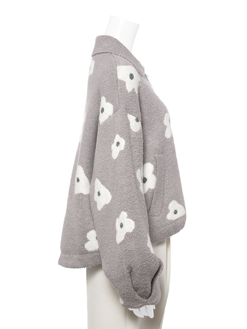 emmi atelier「ブルゾンライクカーディガン」|カーディガン|