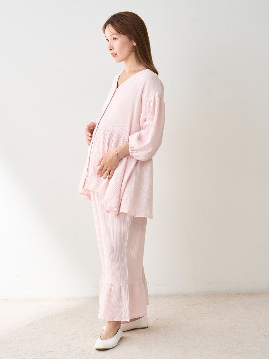 GELATO PIQUE KIDS & BABY「マタニティガーゼプルオーバー」|マタニティ・ママグッズ|