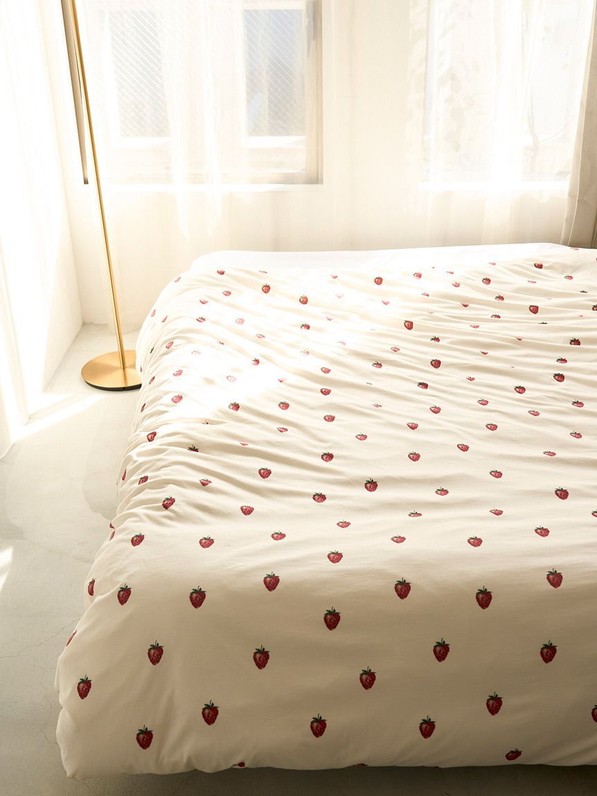 gelato pique Sleep「【Sleep】ストロベリー柄掛けカバー（シングル）」|その他|