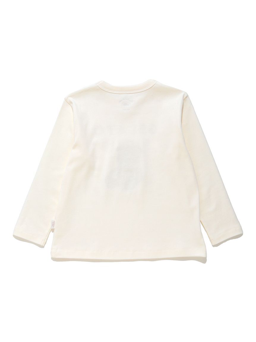 gelato pique kids&baby「【KIDS】ぬいぐるみワンポイントロンT」|ルームウェア|