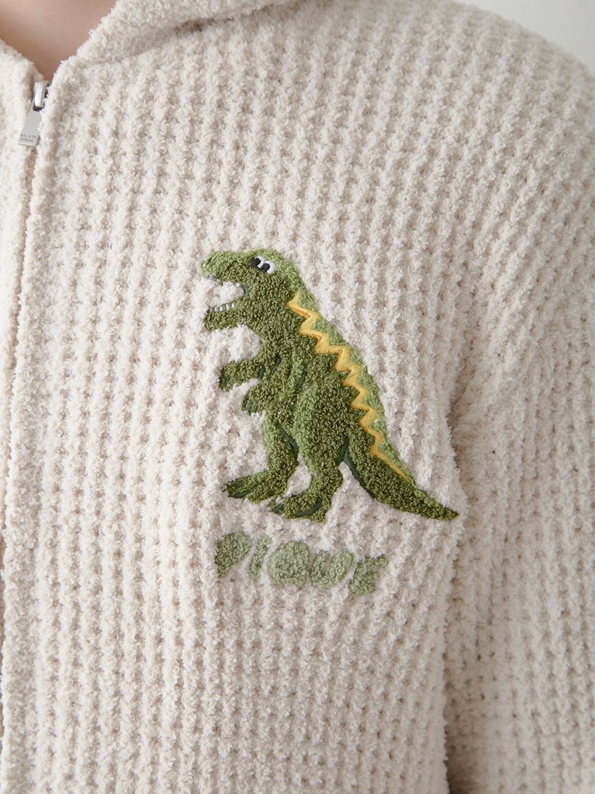 GELATO PIQUE HOMME「【HOMME】ワッフルダイナソーパーカ」|パーカー|