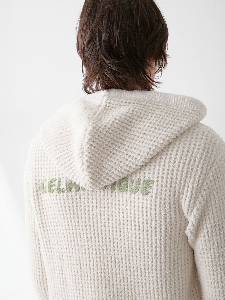 GELATO PIQUE HOMME「【HOMME】ワッフルダイナソーパーカ」|パーカー|