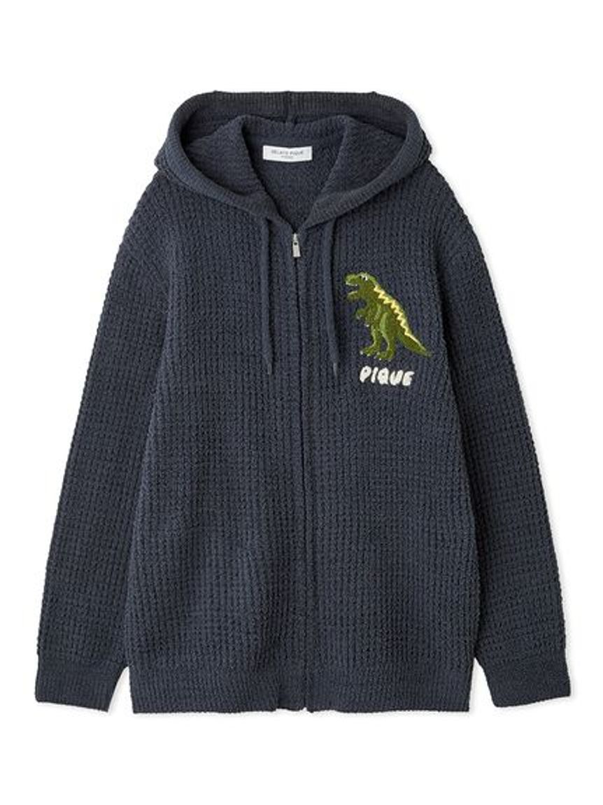 GELATO PIQUE HOMME「【HOMME】ワッフルダイナソーパーカ」|パーカー|