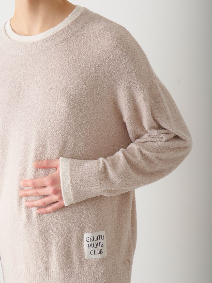 GELATO PIQUE HOMME「【HOMME】レイヤードホットスムーズィープルオーバー」|プルオーバー|