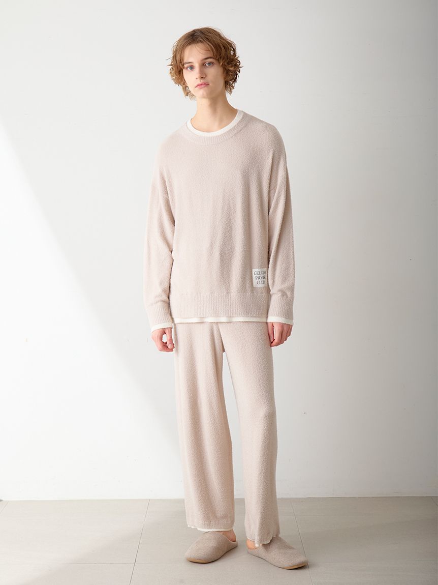 GELATO PIQUE HOMME「【HOMME】レイヤードホットスムーズィープルオーバー」|プルオーバー|