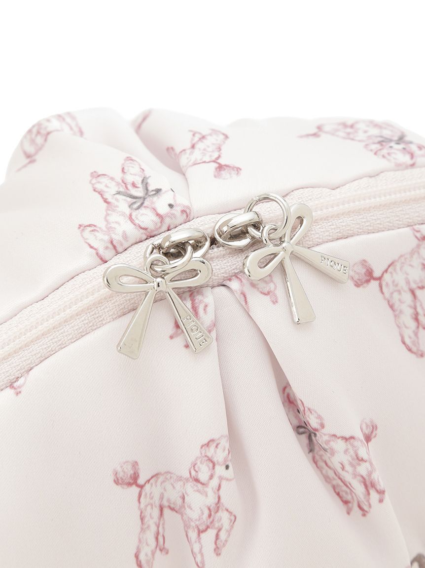 gelato pique「プードル総柄ポーチ」|ポーチ|