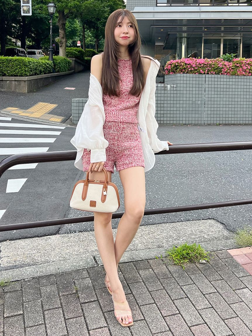 SNIDEL「Sustainableニットショートパンツ」|その他|PNK