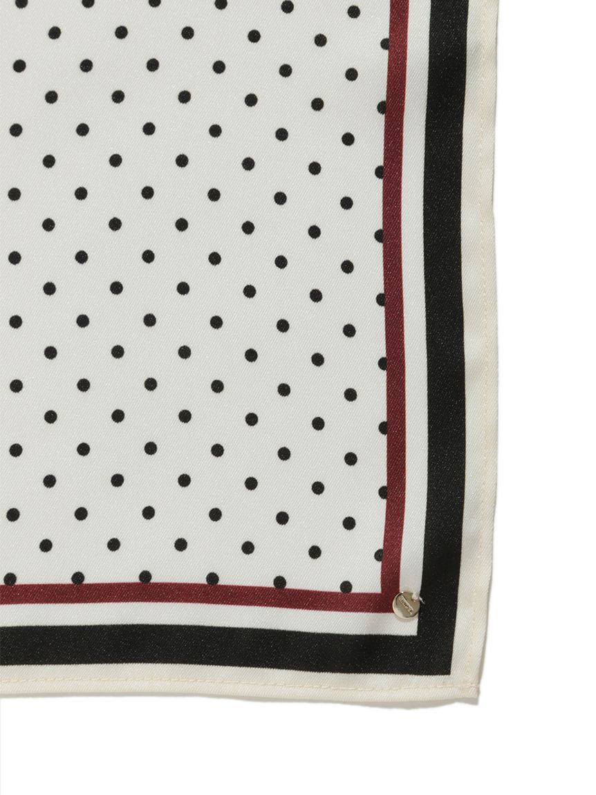 SNIDEL「ドット柄ベーシックスカーフ」|バンダナ・スカーフ|