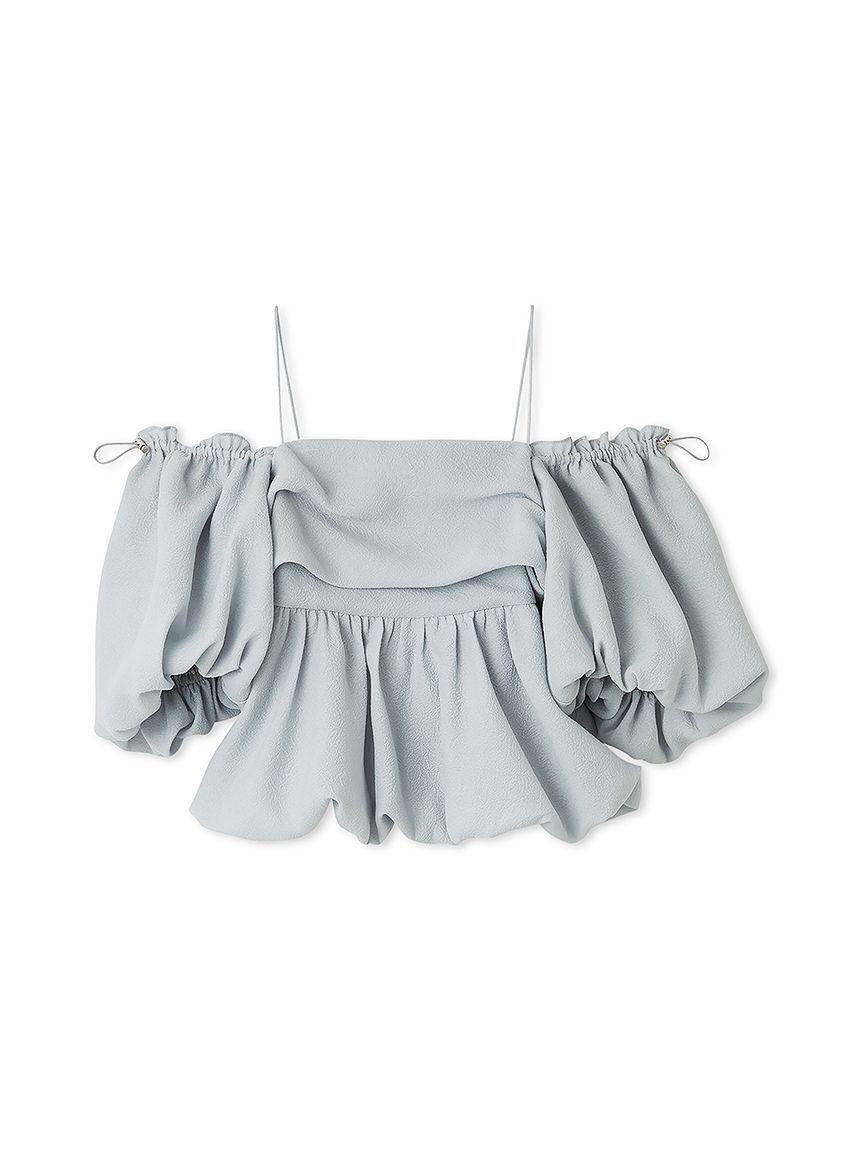 FRAY I.D「3wayオフショルパフスリーブブラウス／ウォッシャブル」|シャツ・ブラウス|