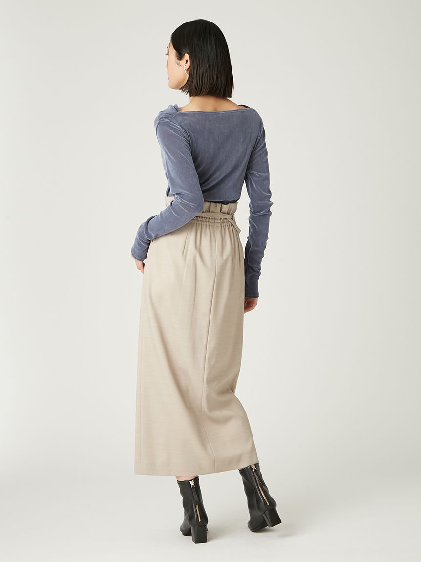 FRAY I.D「ボタンスリットタイトスカート」|スカート|