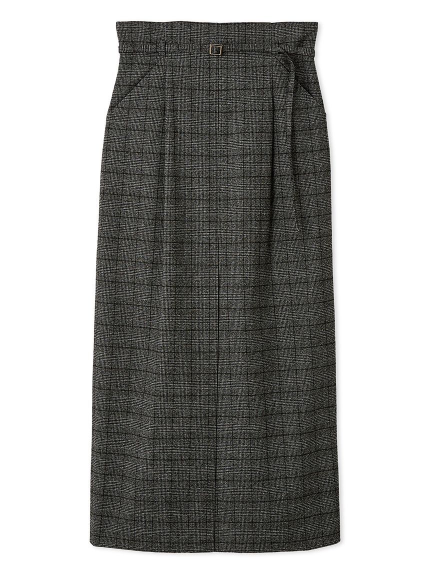 FRAY I.D「ボタンスリットタイトスカート」|スカート|