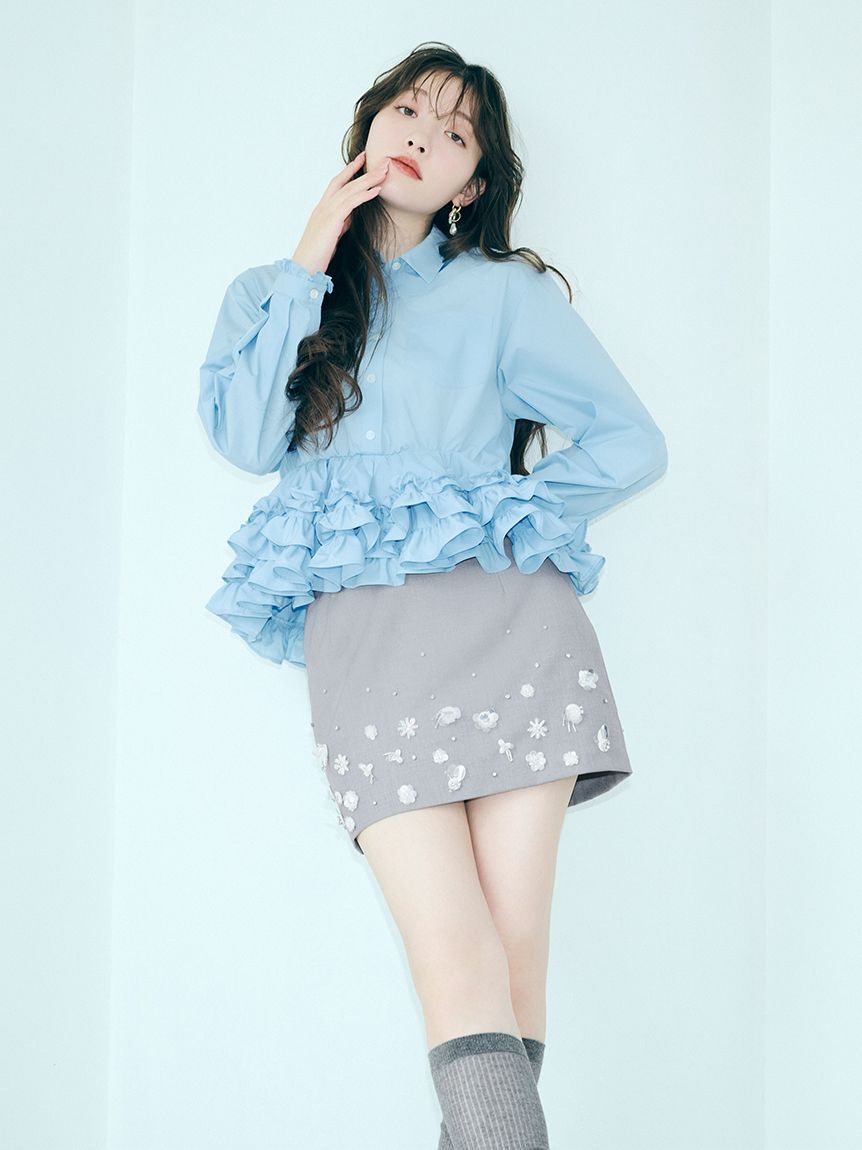 LILY BROWN「バリエーションパールピアス(Hearts2Hearts着用)」|ピアス|