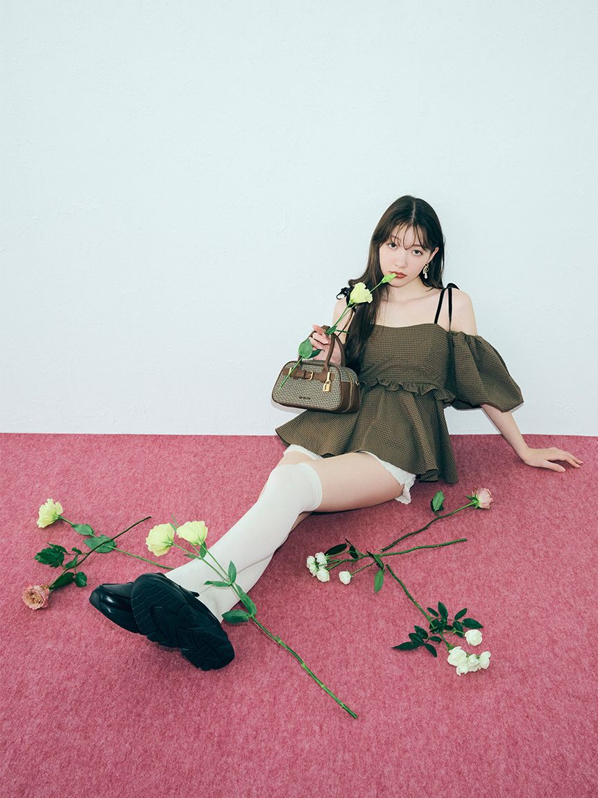 LILY BROWN「バリエーションパールピアス(Hearts2Hearts着用)」|ピアス|