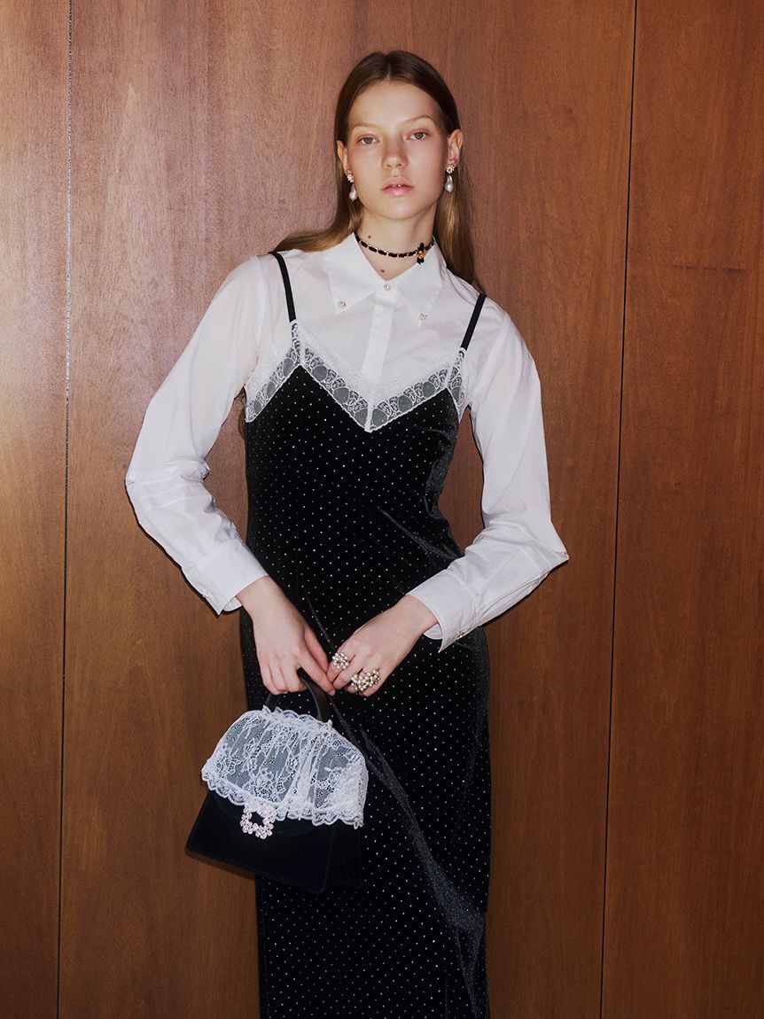 LILY BROWN「バリエーションパールピアス(Hearts2Hearts着用)」|ピアス|