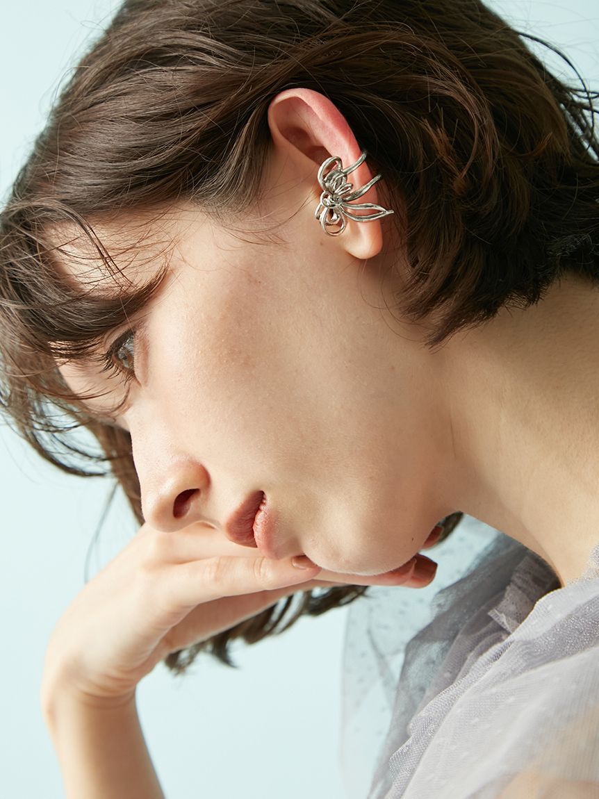 LILY BROWN「2wayリボンイヤーカフ（リング）」|リング|